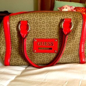 Guess Y2K Handle Tote Travel Bag 💕